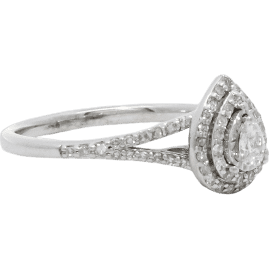 Picture of  Ring 10k White Gold With 0.318 Carats of Diamonds