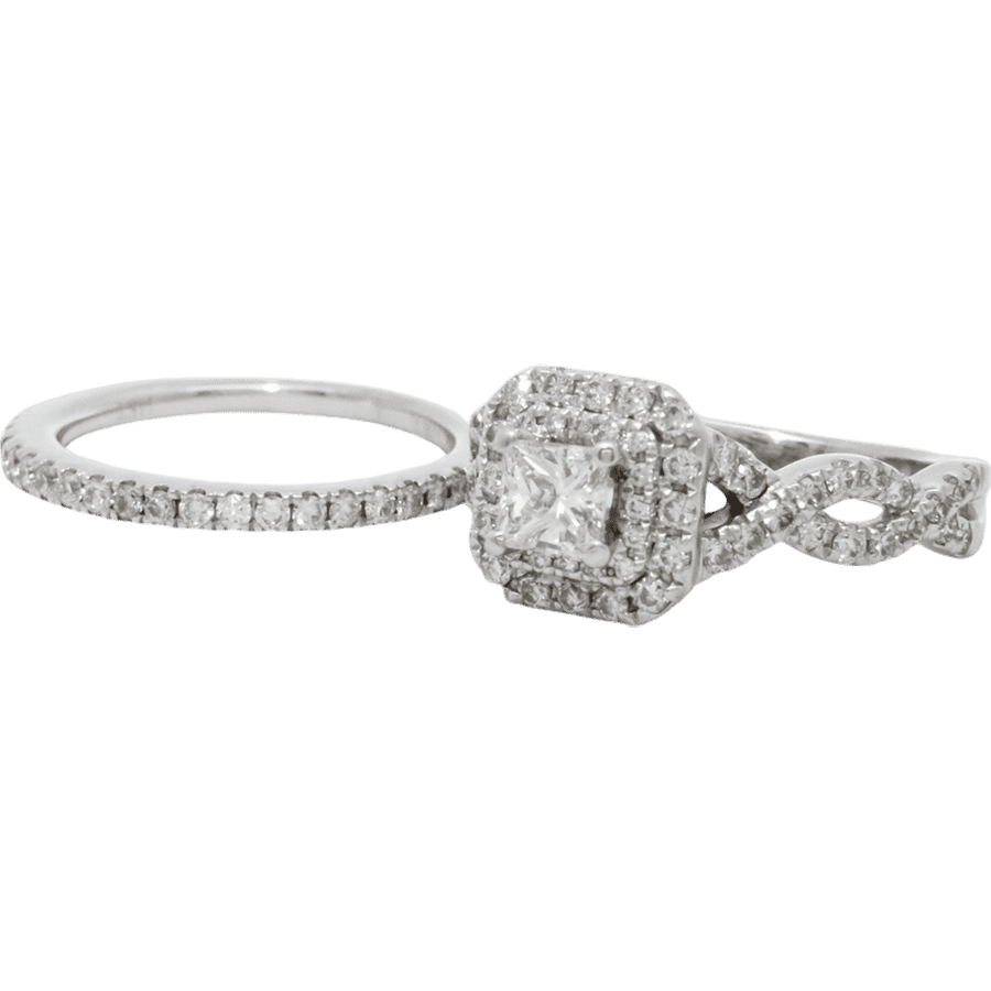 Picture of  Ring 14k White Gold With 1.31 Carats of Diamonds