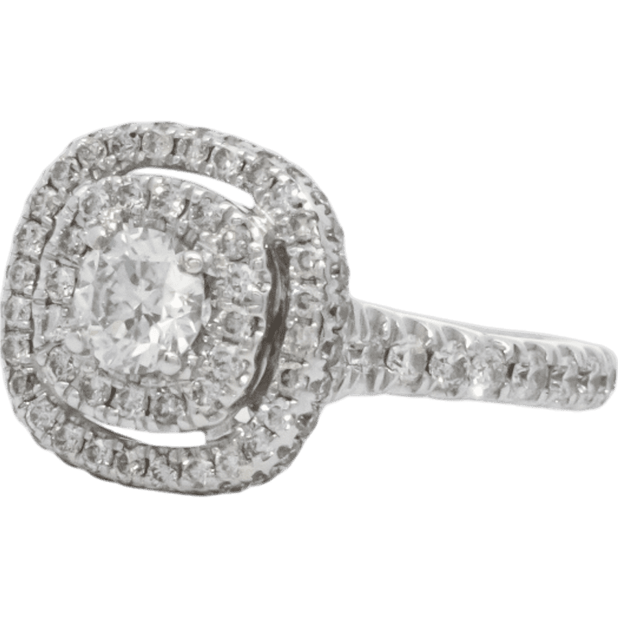 Picture of  Ring 14k White Gold With 1.1 Carats of Diamonds