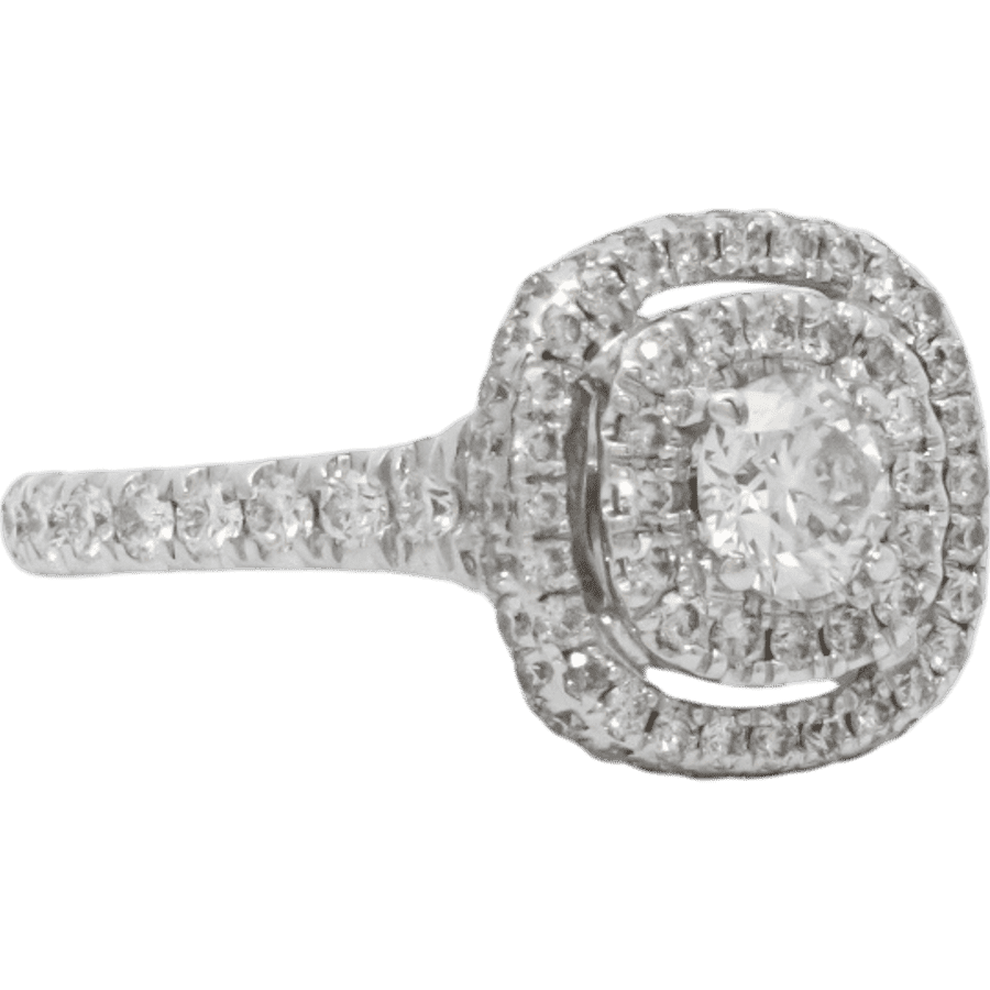 Picture of  Ring 14k White Gold With 1.1 Carats of Diamonds