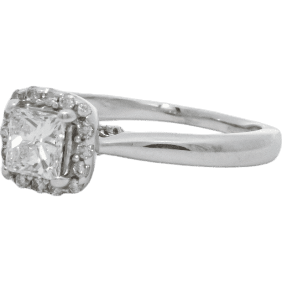 Picture of  Ring 14k White Gold With 0.73 Carats of Diamonds