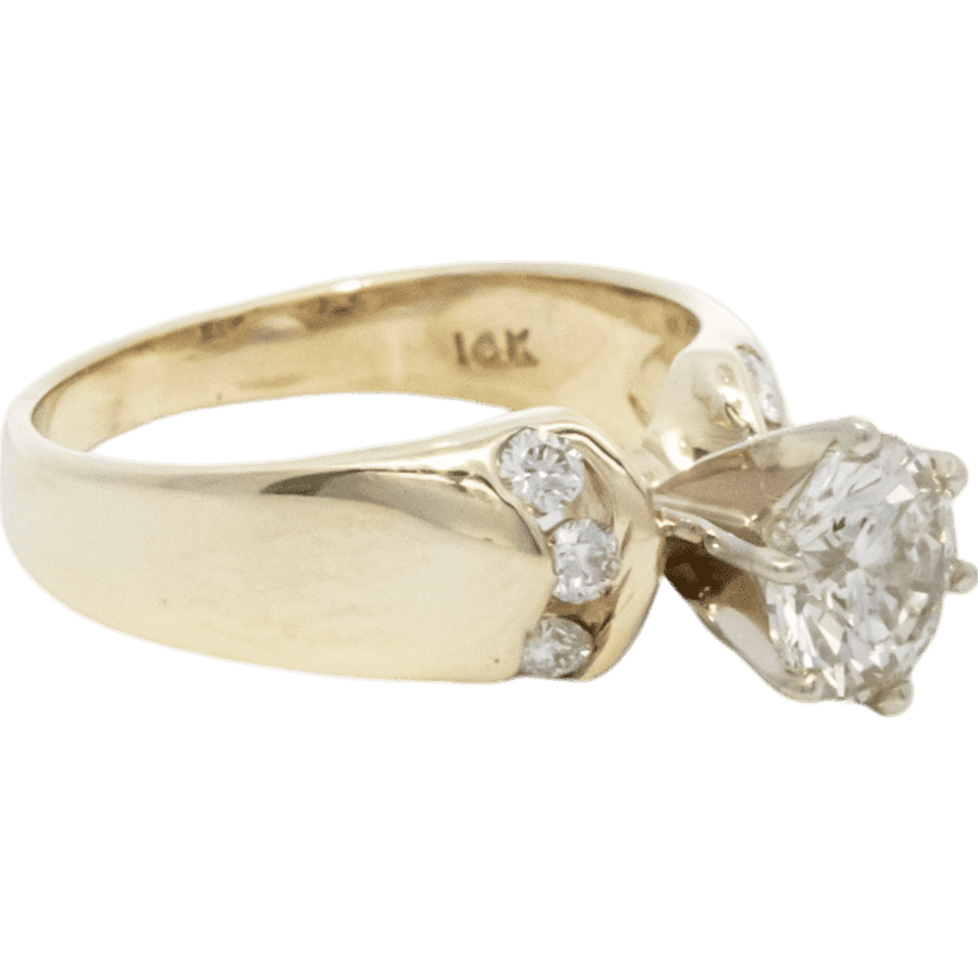 Picture of  Ring 14k Yellow Gold With 1.17 Carats of Diamonds