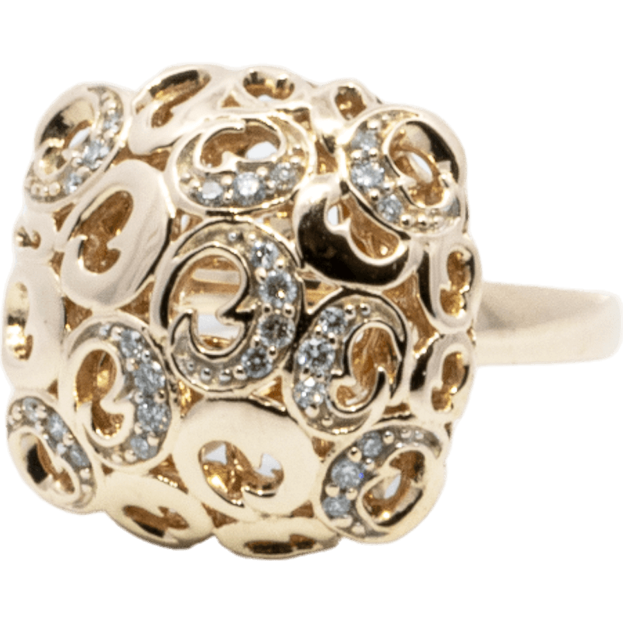 Picture of  Ring 14k Yellow Gold with 0.78 Carats of Diamond