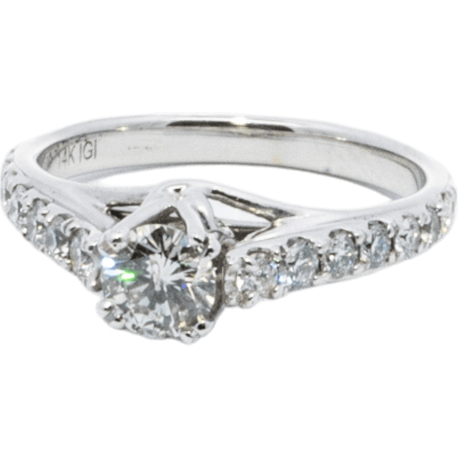 Picture of  Ring 14k White Gold with 0.92 Carats of Diamond